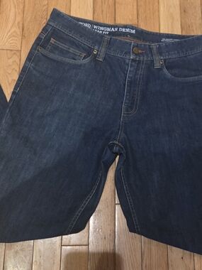 Toad&Co Men's Dark Indigo Slim Jeans